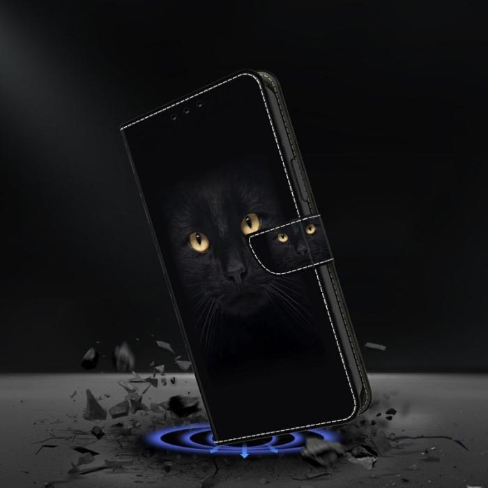 OEM - Samsung Galaxy A57 Plånboksfodral Konstläder Magnetisk Stängning - Svart