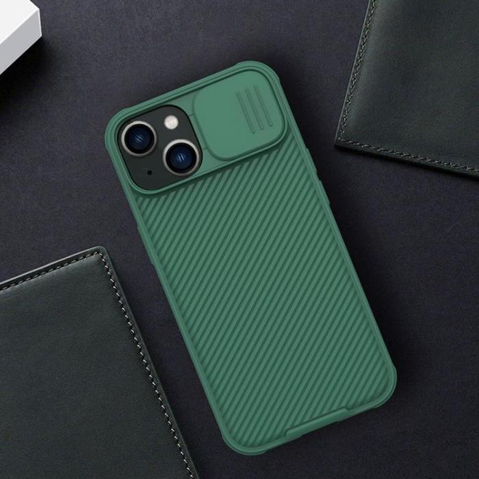 Nillkin - Nillkin iPhone 14 Plus Skal CamShield Pro (PC Och TPU) - Grön