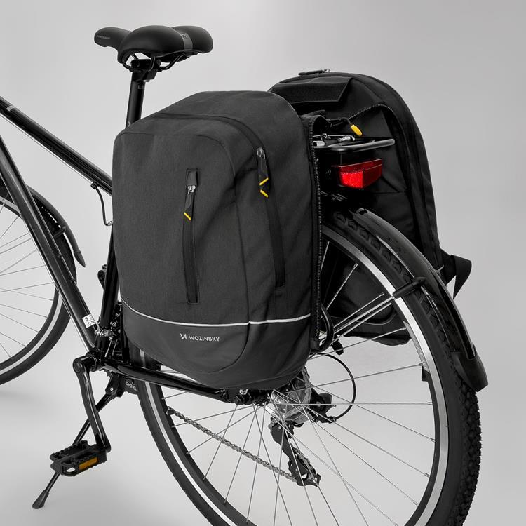 Wozinsky tvådelad Ryggsäck/ Cykelhållare 30 L - Svart | 264 | AlltMobil
