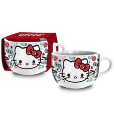 A-One Brand - Coriex Hello Kitty Keramisk Mugg 500ml - Vit