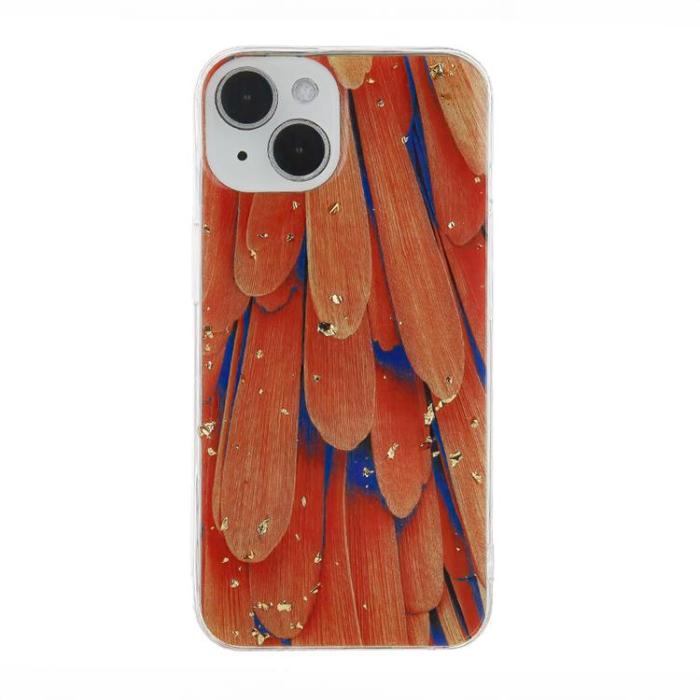 OEM - Galaxy S24 Ultra Mobilskal Guld Glam - Orange