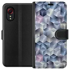 Gustaf - Pl&aring;nboksfodral till Samsung Galaxy Xcover 5 med Cyklon