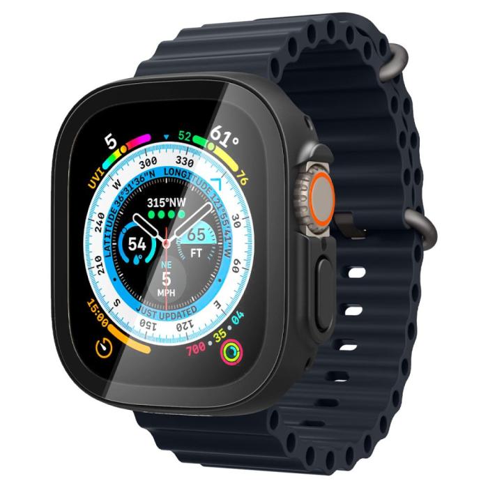 UTGATT - Spigen Apple Watch Ultra (49mm) Skal Thin Fit 360 - Svart