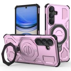OEM - Mobilskal till Samsung Galaxy S26+ St&ouml;ts&auml;ker PC + TPU - Rosa