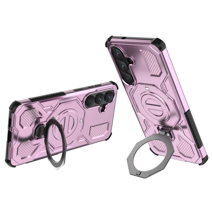 OEM - Mobilskal till Samsung Galaxy S26+ Stötsäker PC + TPU - Rosa