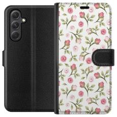 iSecrets - Pl&aring;nboksfodral till Samsung Galaxy A25 med Blommigt