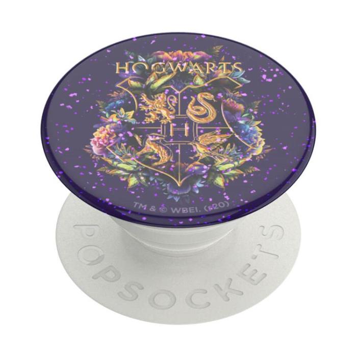 PopSockets - POPSOCKETS Mobilhållare / Mobilgrepp Glitter Hogwarts Floral