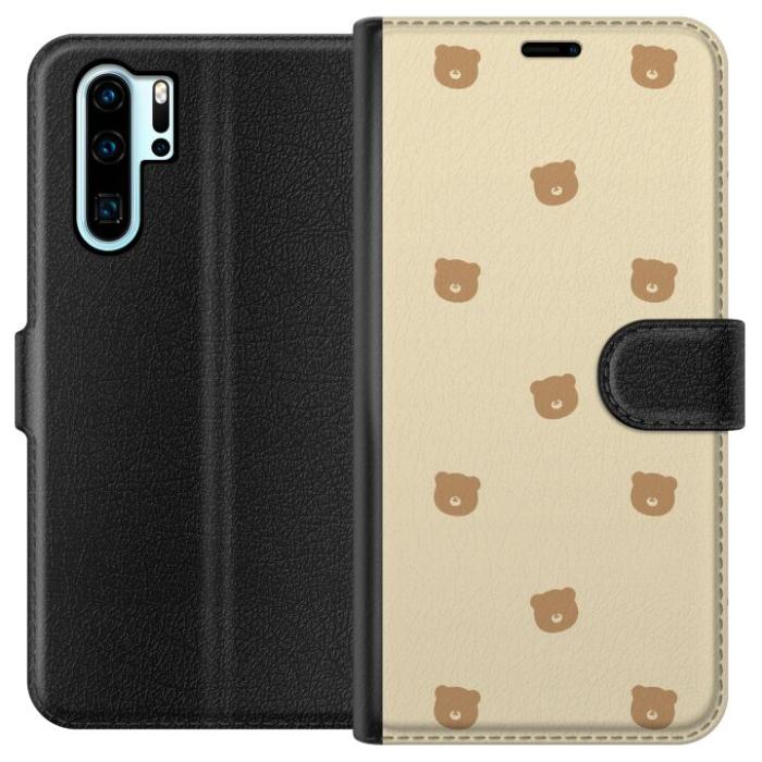 iSecrets - Plånboksfodral till Huawei P30 Pro med Björnmönster