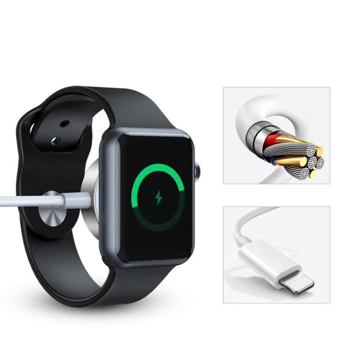 UTGATT1 - Joyroom USB Typ-C 20W PD Kabel med induktiv laddare för Apple Watch 1.5m - Vit