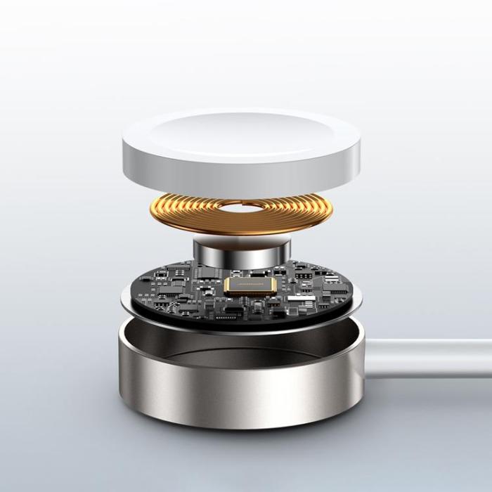 UTGATT1 - Joyroom USB Typ-C 20W PD Kabel med induktiv laddare för Apple Watch 1.5m - Vit