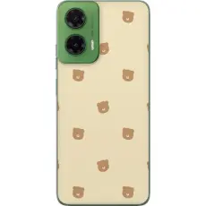 Gustaf - Mobilskal till Motorola Moto G35 med Bj&ouml;rnm&ouml;nster