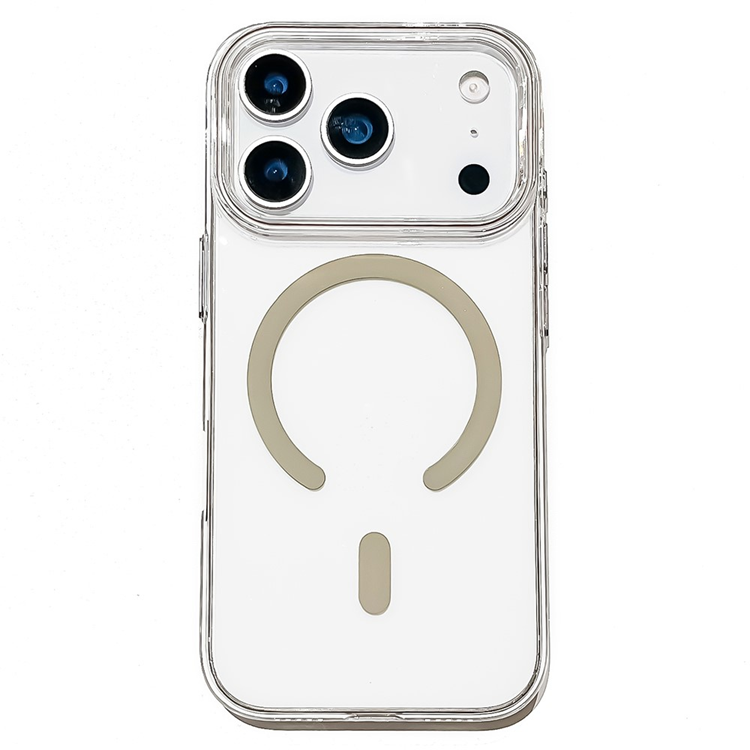 iPhone 17 Pro Mobilskal MagSafe TPU + PC - Beige | 2353 | AlltMobil