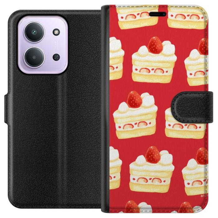 iSecrets - Plånboksfodral till Xiaomi Redmi 15C med Tårta