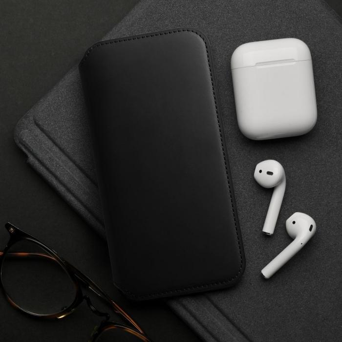 OEM - Dual Pocket fodral för Samsung A14 4G svart