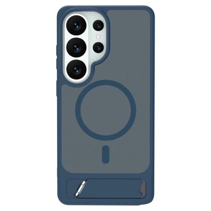 LeReach - LeReach Mobilskal för Samsung Galaxy S26 Ultra Magnetiskt Kickstand - Blå