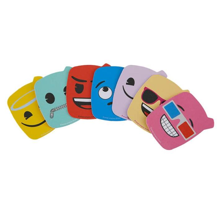 EMOJI - EMOJI Hörlurar Flip'N'Switch Junior On-Ear Trådad 80dB - Blå