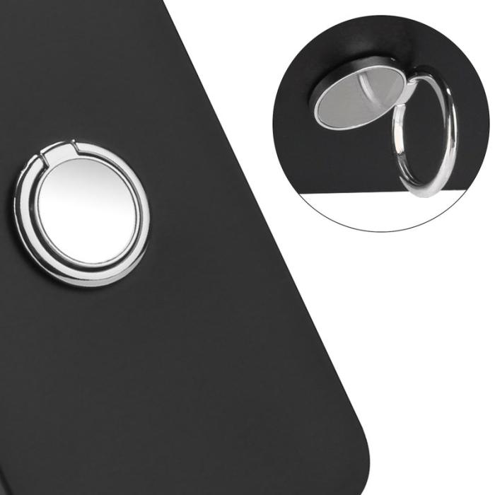 OEM - Mobilskal för Samsung Galaxy S26 Ring Kickstand TPU - Silver