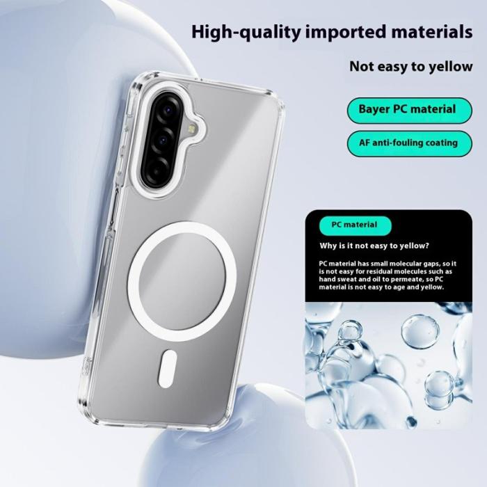ABEEL - ABEEL Mobilskal till Samsung Galaxy A17 5G MagSafe Anti Scratch Vit
