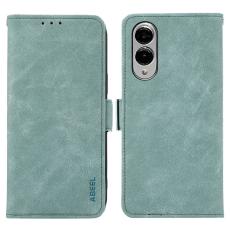ABEEL - ABEEL Mobilskal till Samsung Galaxy S25 Edge KonstL&auml;der Folio Bl&aring;