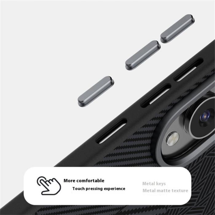 ABEEL - ABEEL Mobilskal till Samsung Galaxy S25 Edge PC TPU Aluminium PU Läder Textur 1