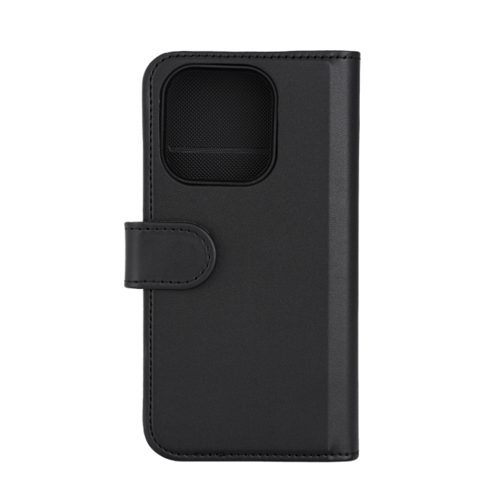 UTGATT1 - Deltaco 2-i-1 iPhone 15 Pro Plånboksfodral Magnetiskt - Svart