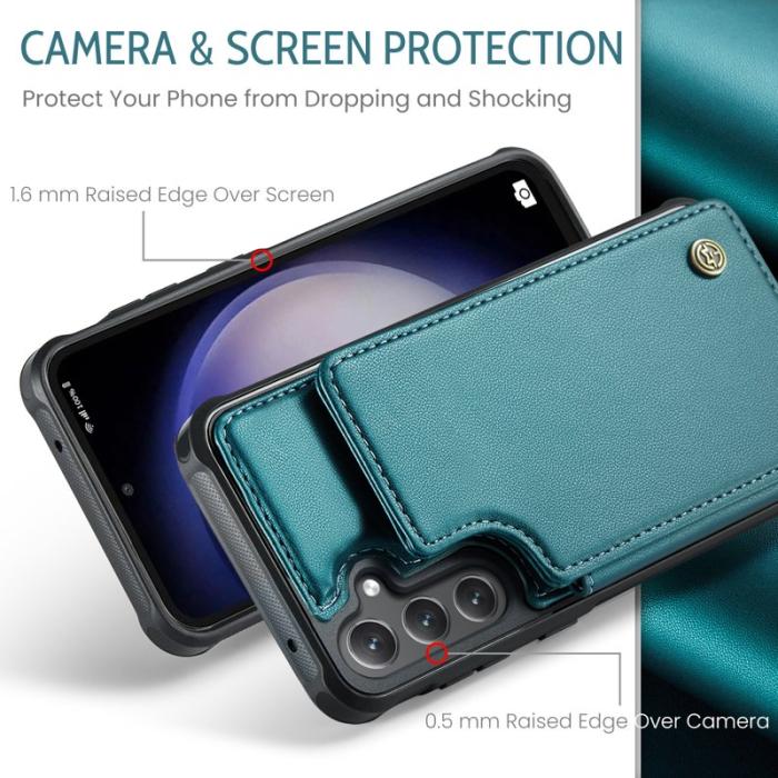 Caseme - CASEME C22 Fodral för Samsung Galaxy S23 FE - Grön