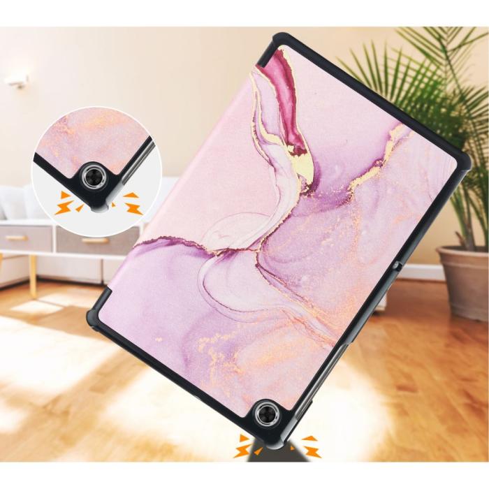UTGATT1 - Lenovo Tab M10 Plus 10.3 Fodral Smart - Marble