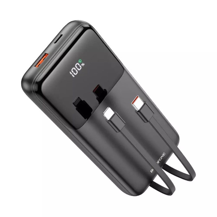 Borofone - Borofone BJ22A Powerbank 20000mAh - Svart
