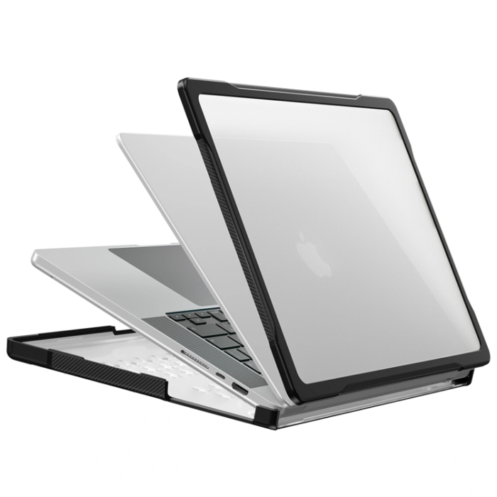 Tech-Protect - Tech-Protect Skal För Macbook Air 13 Velar - Svart/Matte Clear