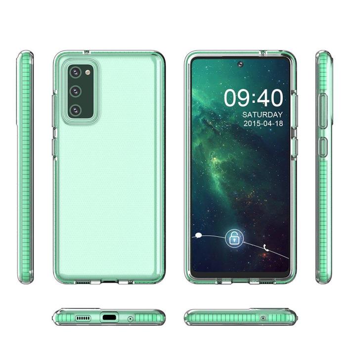 OEM - Spring bumper skal till Samsung Galaxy S21 Ultra 5G - Gul