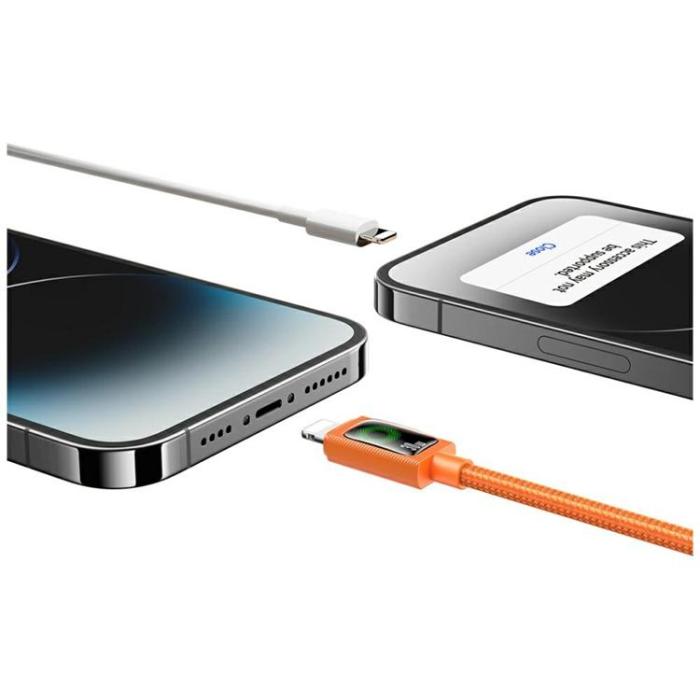 USAMS - USAMS USB-C till Lightning 30W Kabel 1.2m SJ774 - Orange