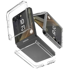Mercury - Mercury Mobilskal F&ouml;r Galaxy Z Flip 8 H&aring;rt - Transparent