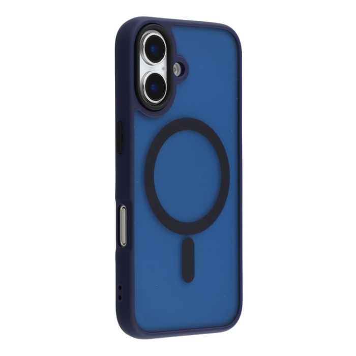 A-One Brand - iPhone 17 Mobilskal MagSafe Skin Touch - Marinblå