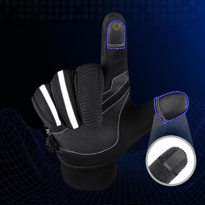 OEM - Insulated Mobil Sports Touchvantar/Handskar Anti-Slip Size L