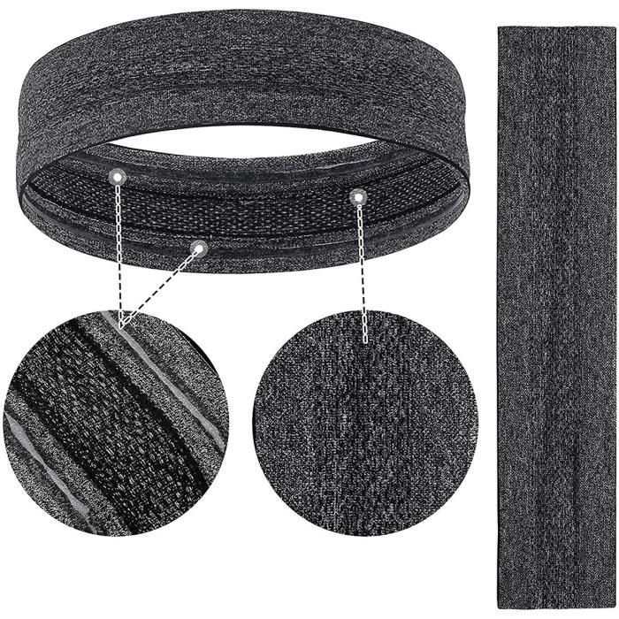 OEM - Elastic Fabric Pannband Running Fitness - Blå