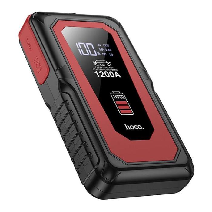 Hoco - Hoco Starthjälp Powerbank 10000 mAh 18W QS3 - Svart
