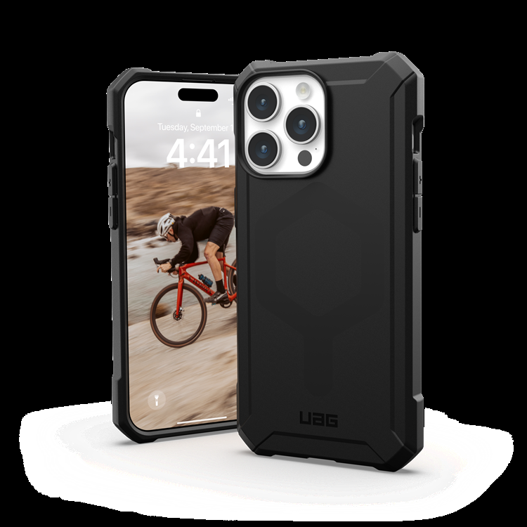 UAG iPhone 15 Pro Max Mobilskal Magsafe Essential Armor - Svart | 2353 | AlltMobil