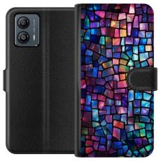 iSecrets - Plånboksfodral till Motorola Moto G53 med Disco