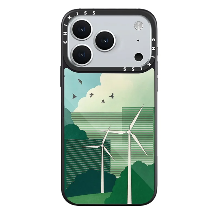 iPhone 17 Pro Max Mobilskal MagSafe Aluminium Silikon (Style S) | 2353 | AlltMobil