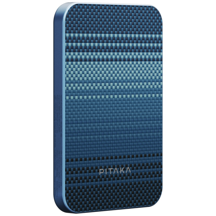 PITAKA - PITAKA Qi2 MagSafe Powerbank 5000mAh 15W Aramid Fiber - Moonrise