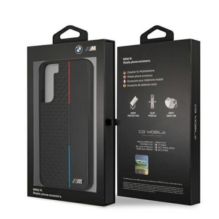 BMW - BMW M Collection Triangles Skal Galaxy S22 Plus - Svart