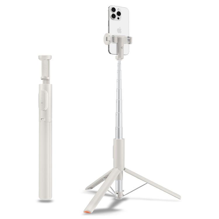 Spigen Selfiestick Tripod Bluetooth S541W - Vit | 264 | AlltMobil