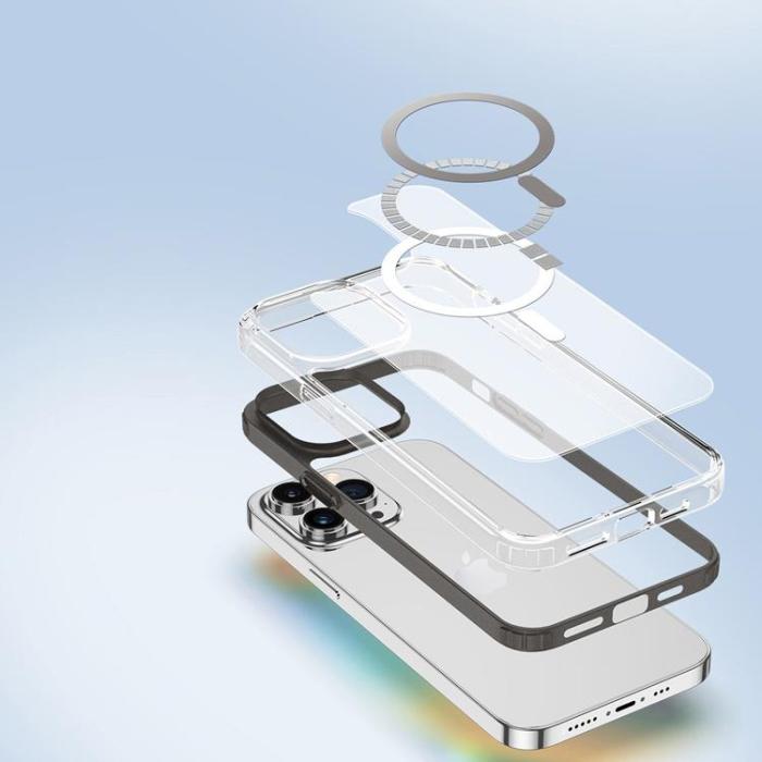 Dux Ducis - Dux Ducis iPhone 14 Pro Skal MagSafe Clin2 Magnetic - Blå