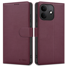 Tech-Protect - Tech-Protect Pl&aring;nboksfodral F&ouml;r Xiaomi Redmi Note 17 Pro 5G - Mulberry
