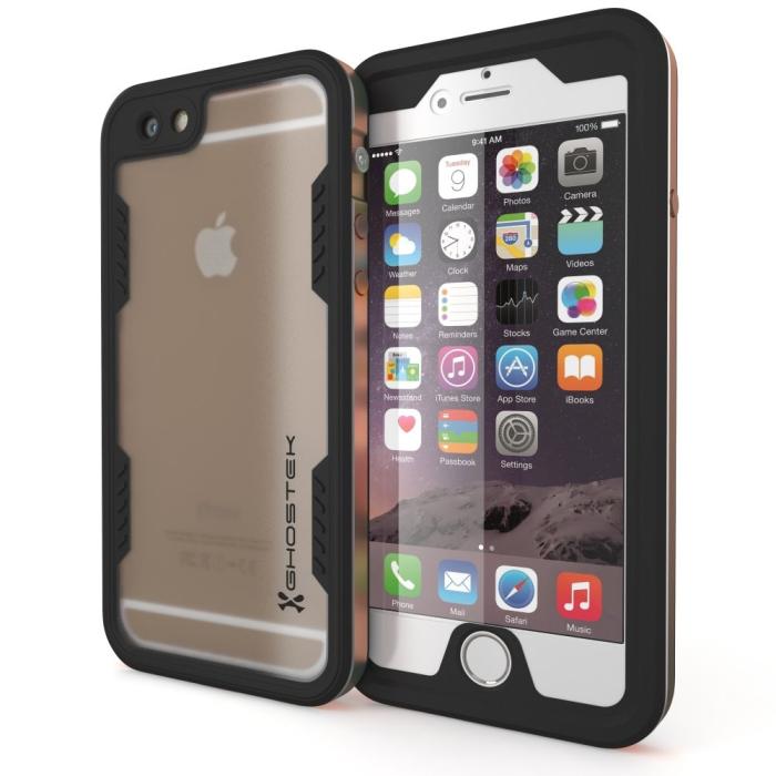 UTGATT5 - Ghostek Atmoic 2.0 Vattentätt Skal till Apple iPhone 6 (S) Plus - Gold