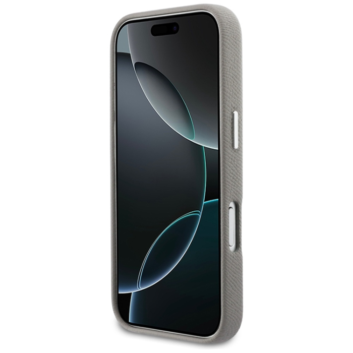 KARL LAGERFELD - Karl Lagerfeld Mobilskal För iPhone 17 Pro Max MagSafe Karl Head Logo - Grå