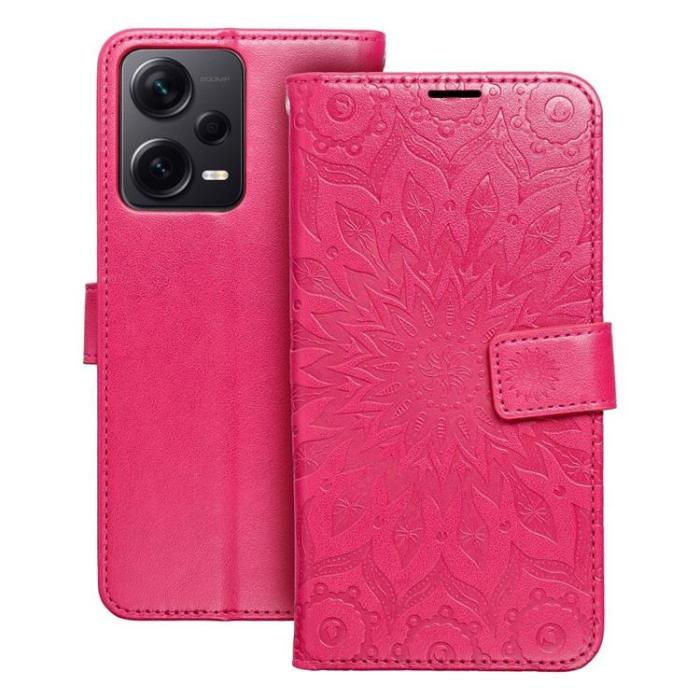 OEM - Xiaomi Redmi Note 12 5G Plånboksfodral Mezzo - Magenta