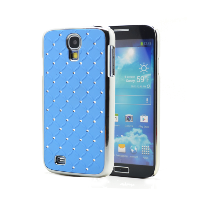 OEM - Diamante skal till Samsung Galaxy S4 i9500 - (Ljus Blå)