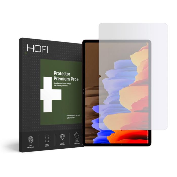 UTGATT1 - HOFI Pro Plus Härdat Glas Galaxy Tab S8 Plus/S7 Plus - Transparent