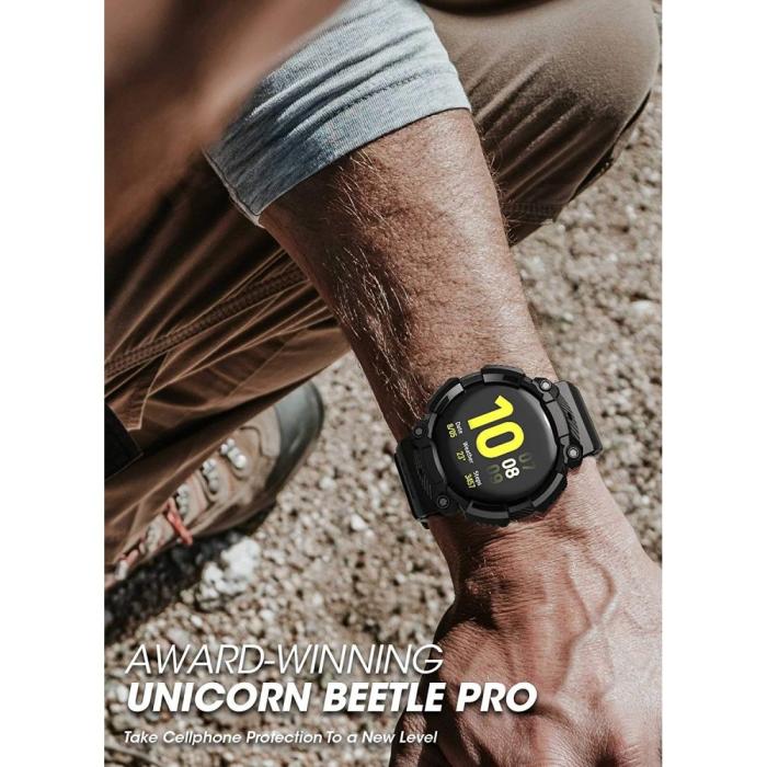 UTGATT5 - Supcase Unicorn Beetle Pro Galaxy Watch Active 2 (44mm) - Black